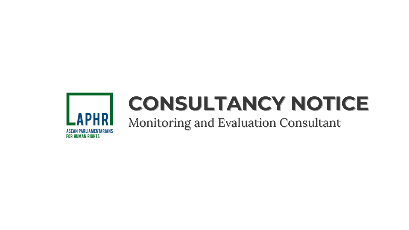 Consultancy Notice – Monitoring and Evaluation (M&E) Consultant
