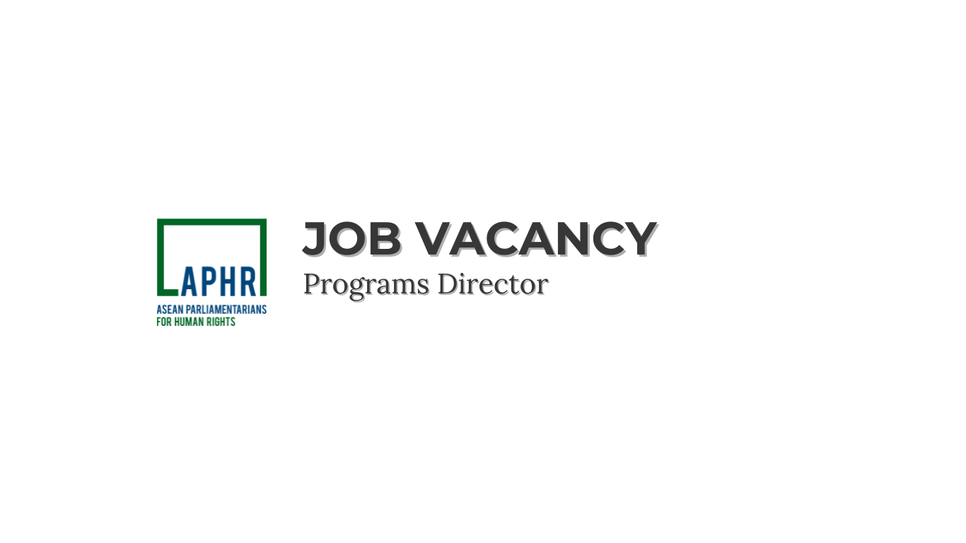 Job Vacancy: Programs Director